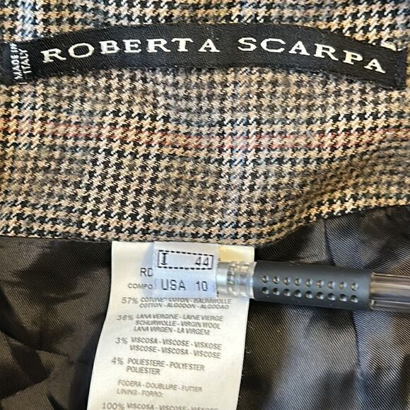 Roberta Scarpa made in Italy women’s ruffle skirt size 44 US 10 - Picture 8 of 11